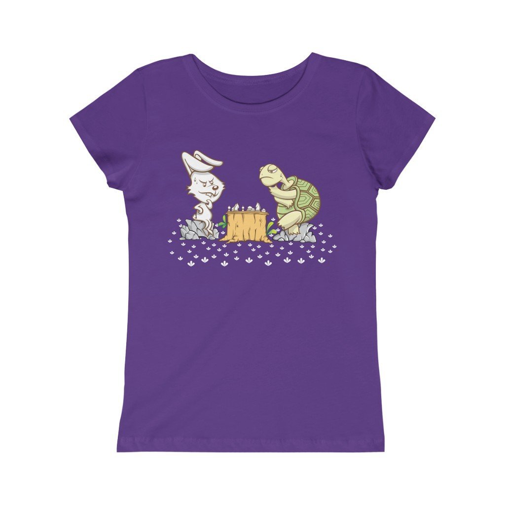 Girls Tortoise vs Hare Princess Tee - MateInFour