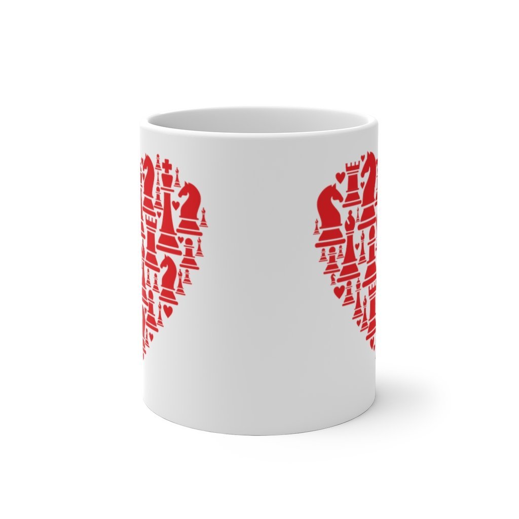 Heart of Chess - Color Changing Mug - MateInFour