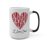 I ♥ Chess (Heart of Chess) Color Changing Mug - MateInFour