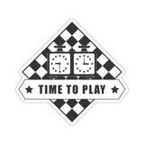 Time To Play Sticker - MateInFour